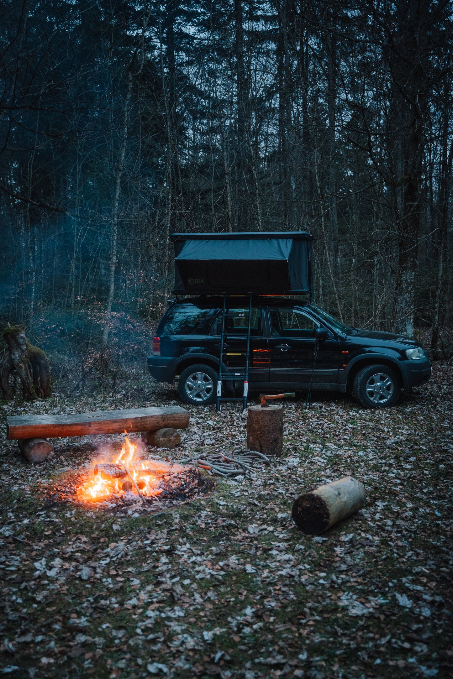 Hard-shell roof top tent "Robert"